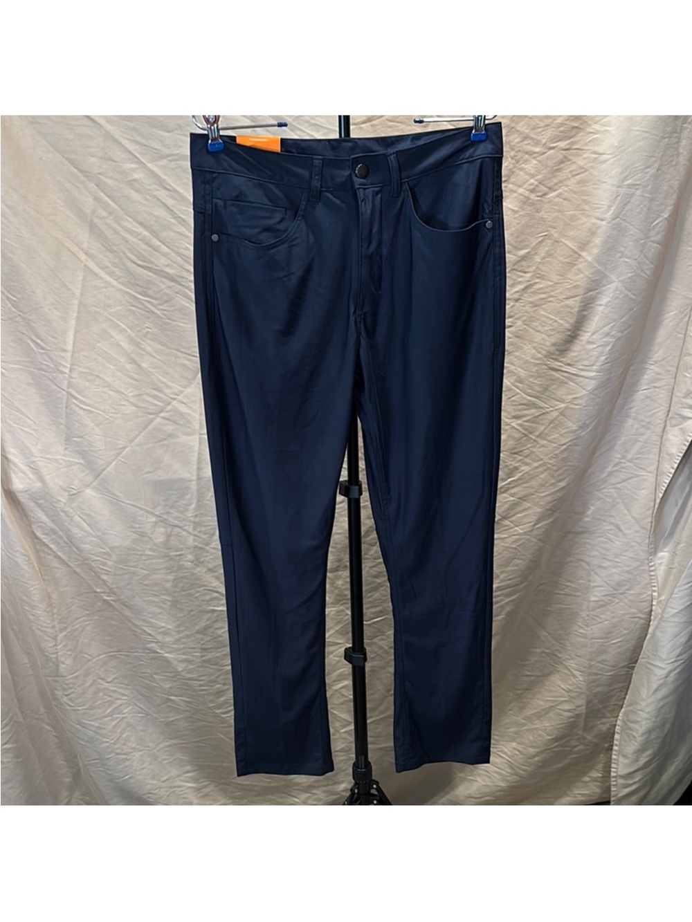 Reel Legends Men's Navy Slim Stretch Chinos
